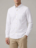 JON - Camisa Oxford de algodón