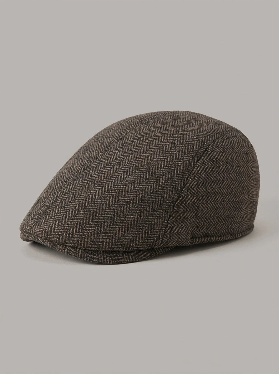 JUAN DIEGO - Gorra plana Marrón
