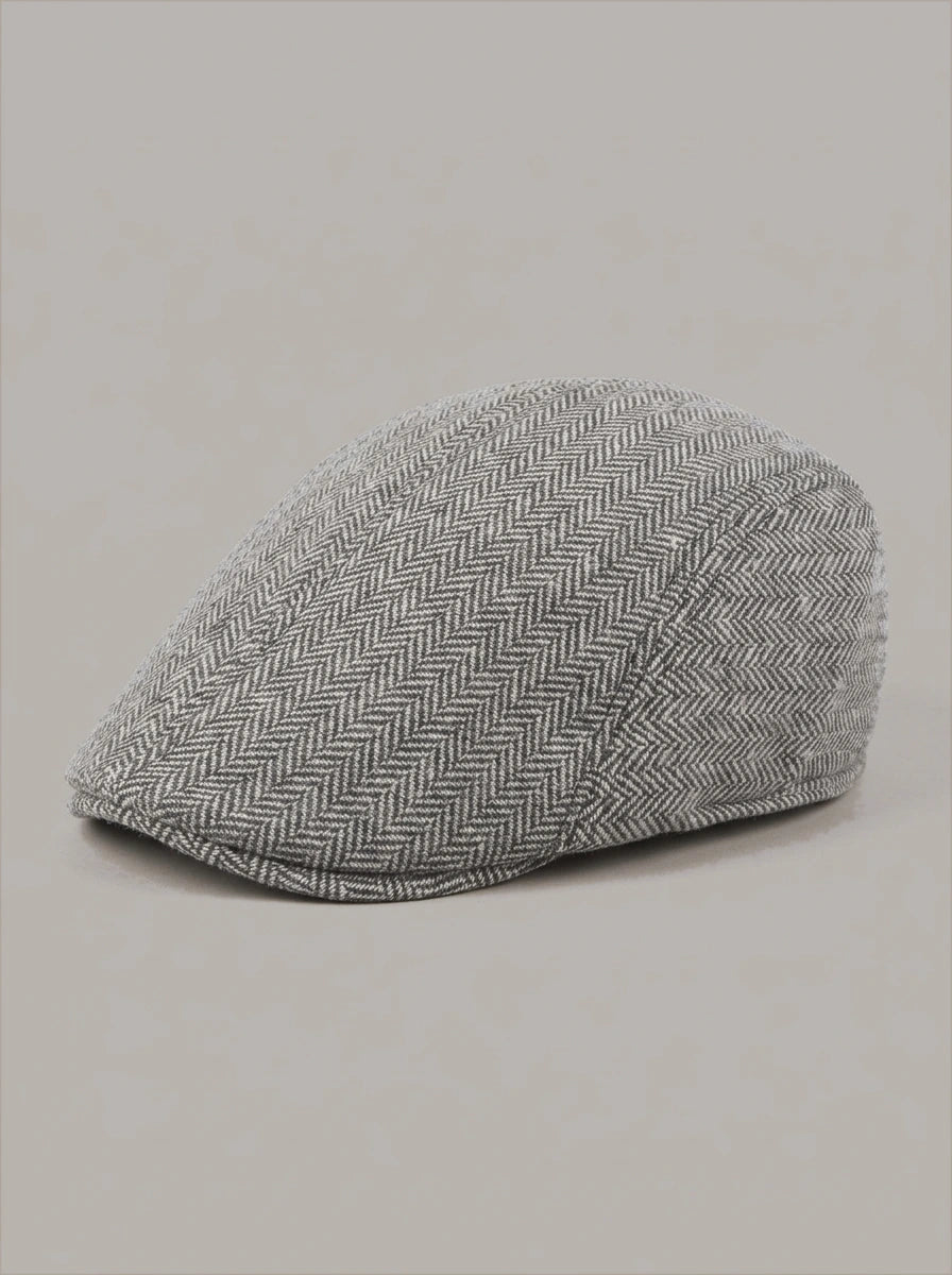 JUAN DIEGO - Gorra plana Gris claro