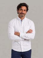 JON - Camisa Oxford de algodón
