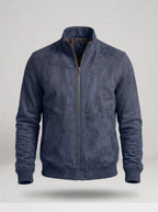 Chaqueta ligera de corte refinado XIMO en color azul marino