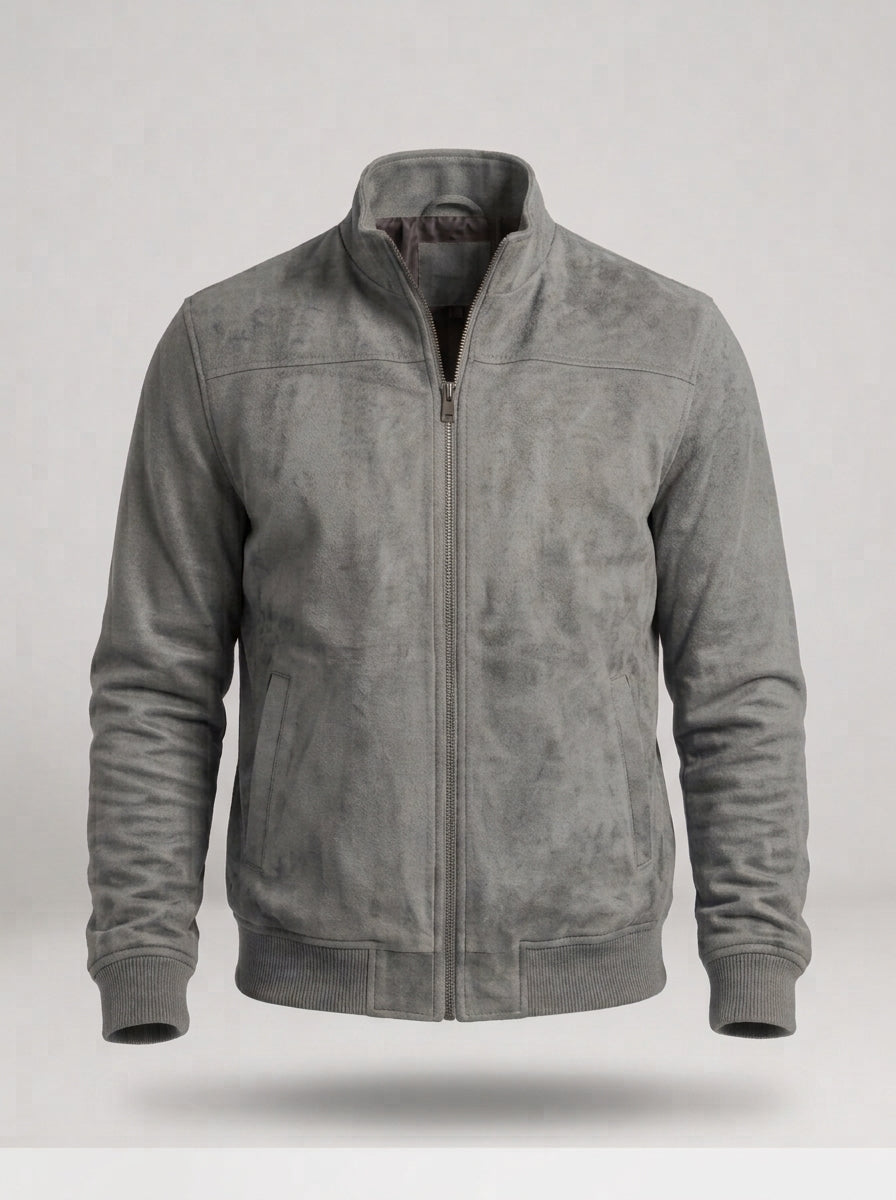 Chaqueta ligera de corte refinado XIMO en color gris