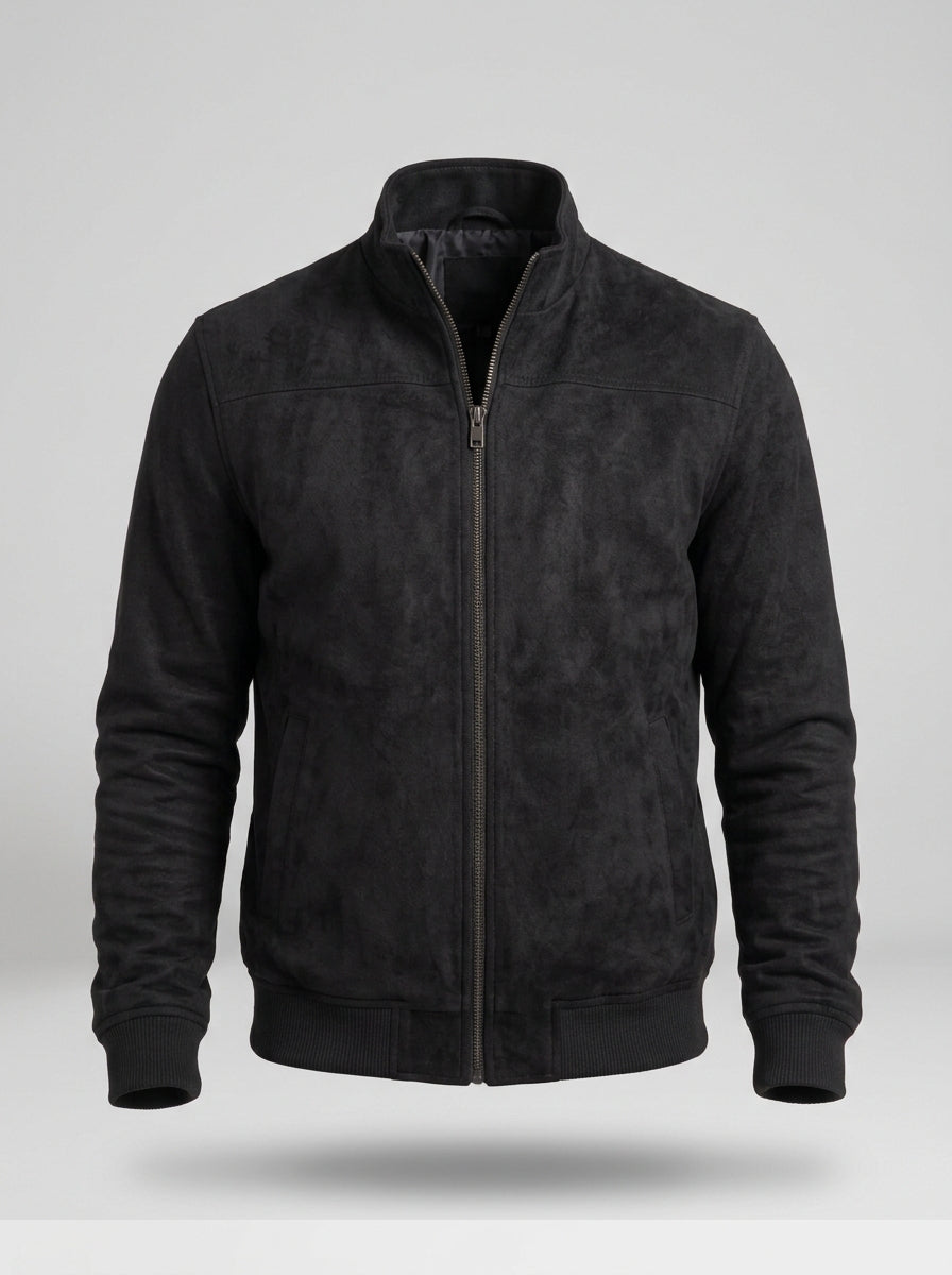 Chaqueta ligera de corte refinado XIMO en color negro