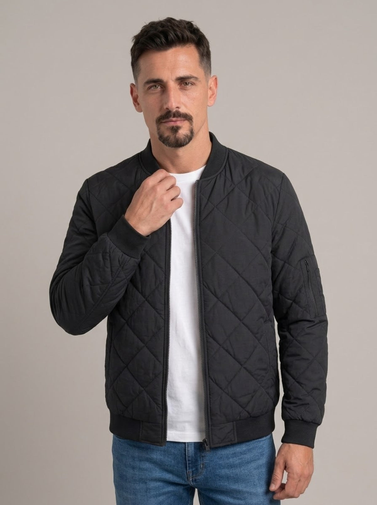 ROBERTO bomber acolchada - frente
