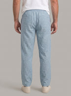 XAVI pantalones vestir anchos - espalda
