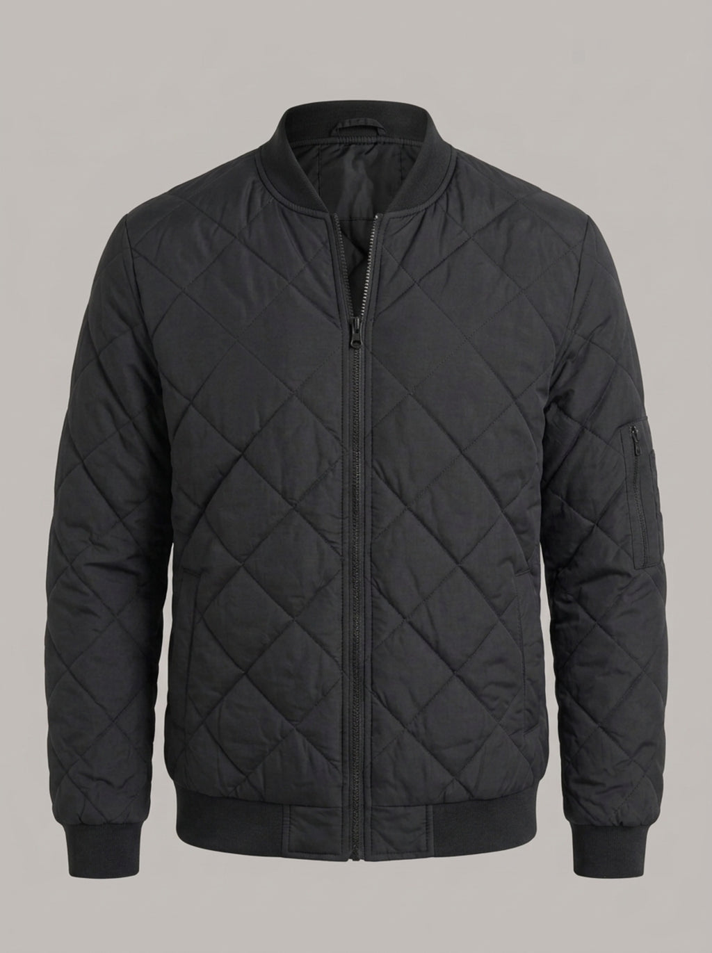 ROBERTO bomber acolchada - Negro