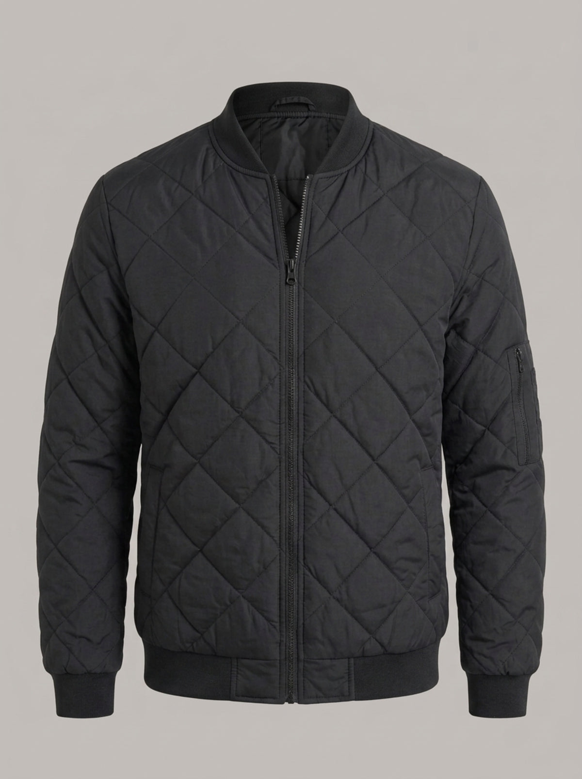 ROBERTO bomber acolchada - Negro