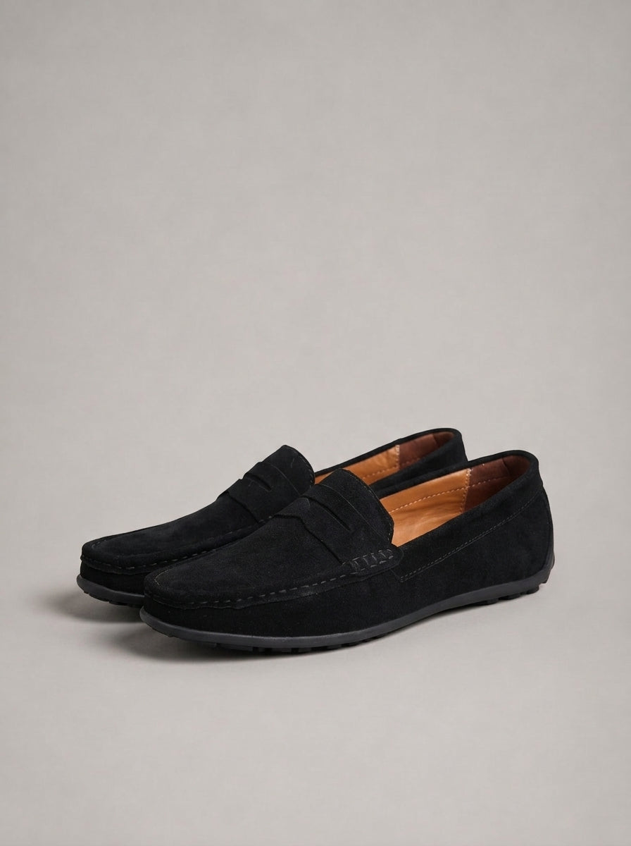 SANTI - Mocasines de gamuza para conducir™