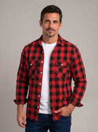 JUAN GONZALO camisa de franela - modelo