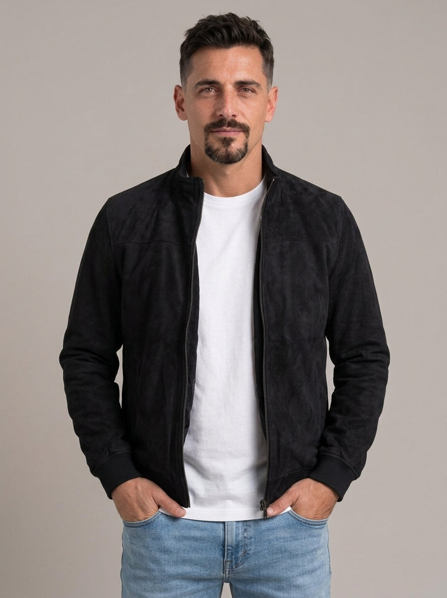 RAFAEL - Chaqueta bomber de ante™