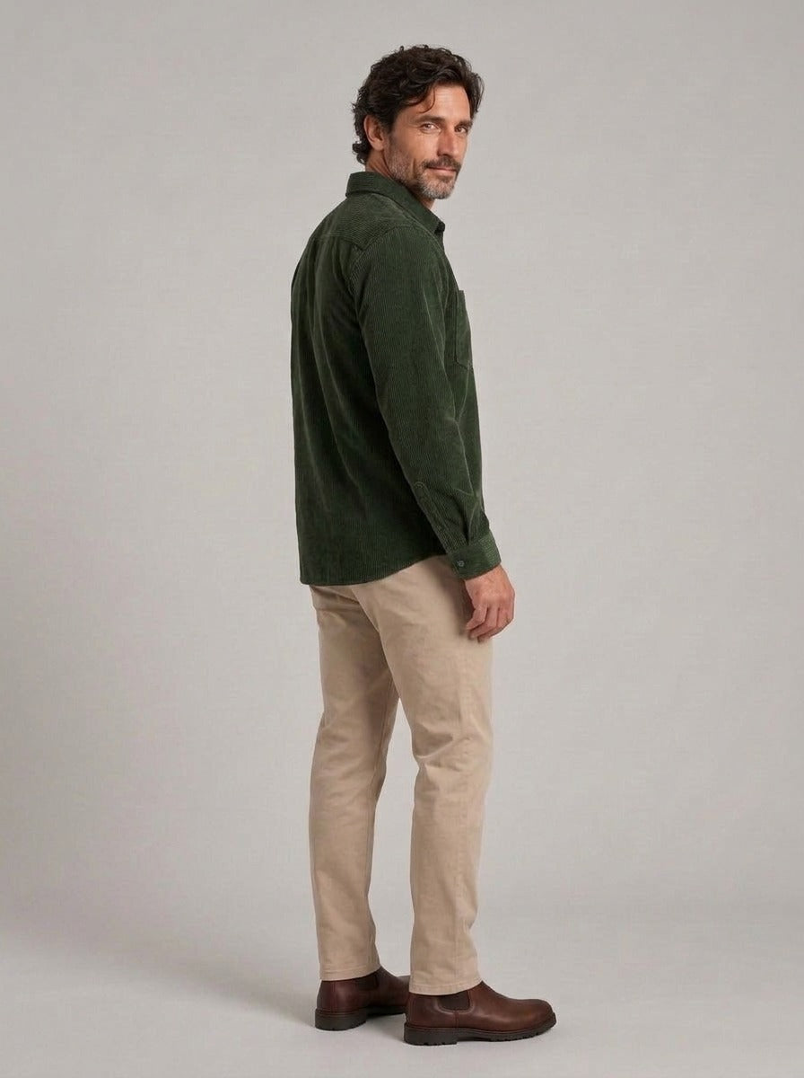 JOSÉ MIGUEL - Camisa casual de algodón