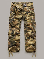 BENITO pantalón cargo camuflaje claro