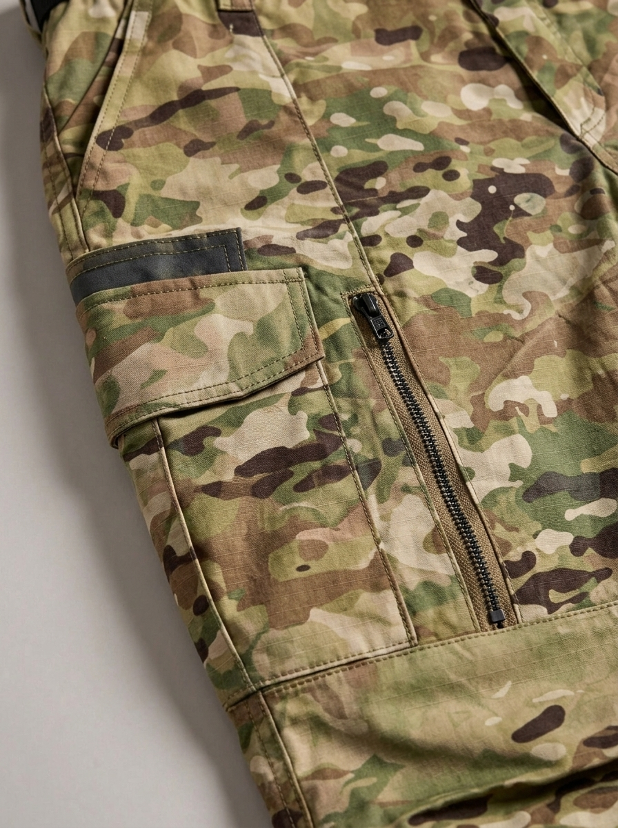 SEBASTIÁN pantalón táctico, detalle del bolsillo
