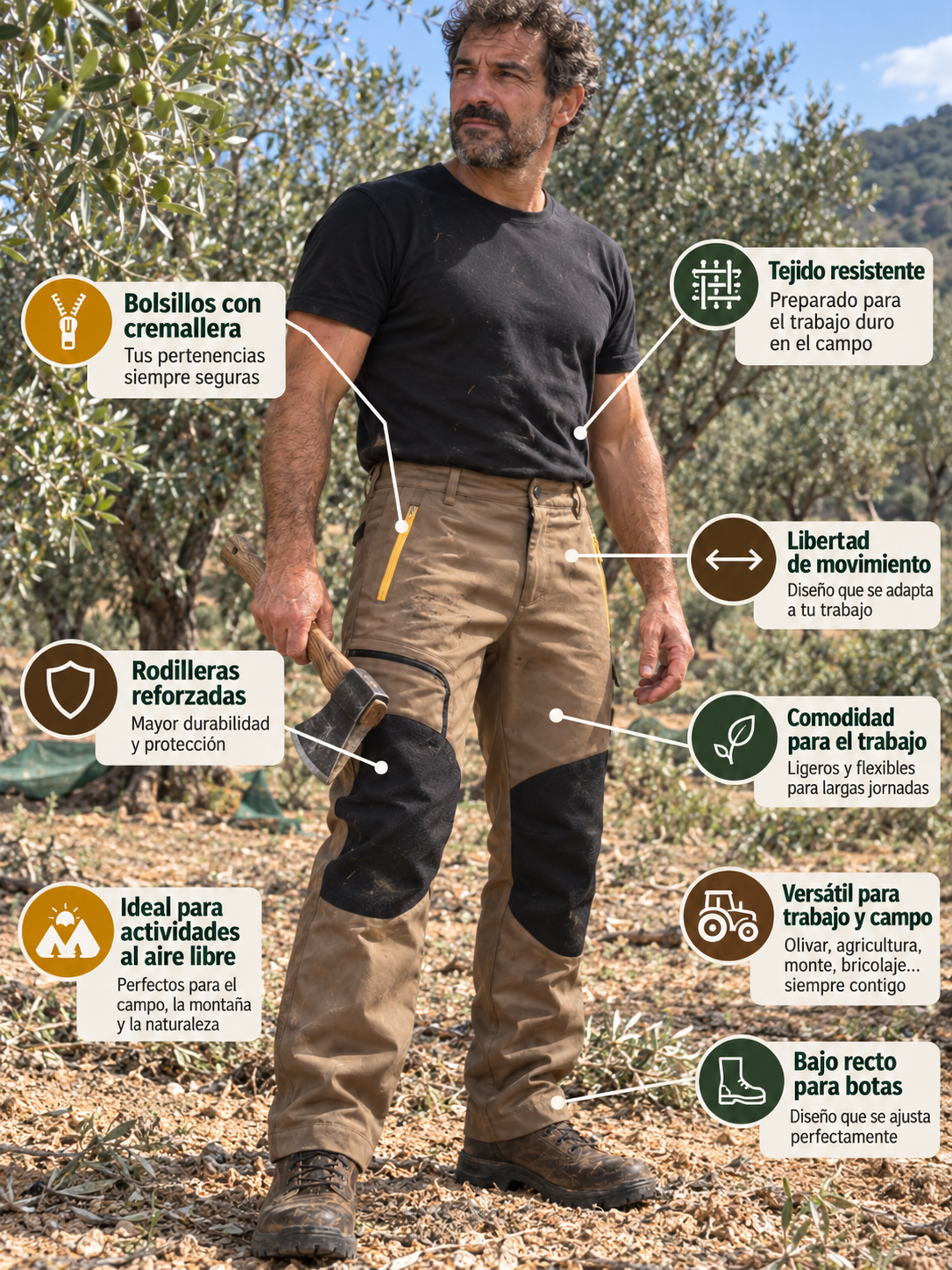 FERMÍN - Pantalón térmico con forro polar™