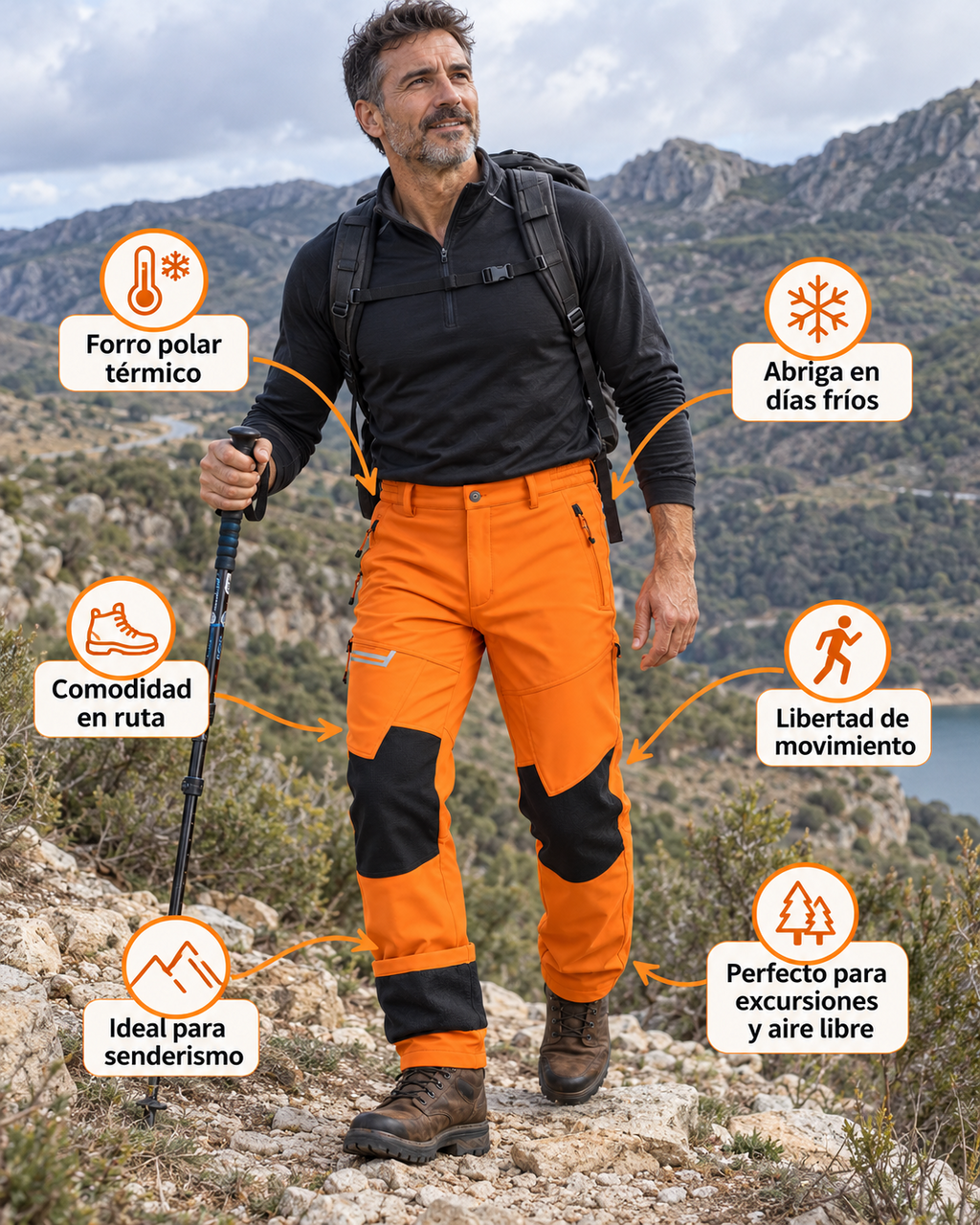 FERMÍN - Pantalón térmico con forro polar™