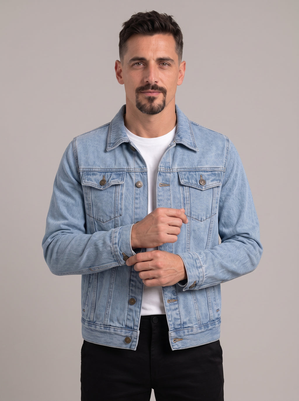 ANDER cazadora denim - plano medio