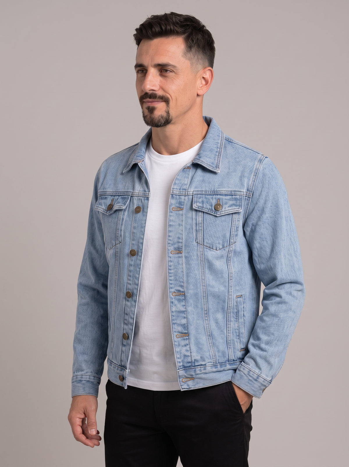 ANDER cazadora denim - frente