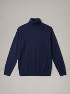 CECILIO jersey cuello alto azul marino - producto