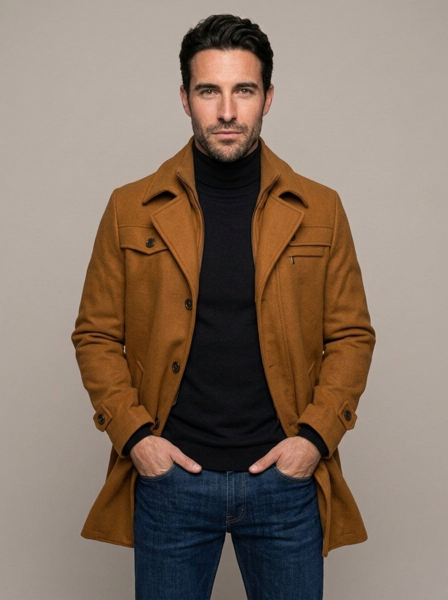 ALVARO - Gabardina cruzada de invierno™