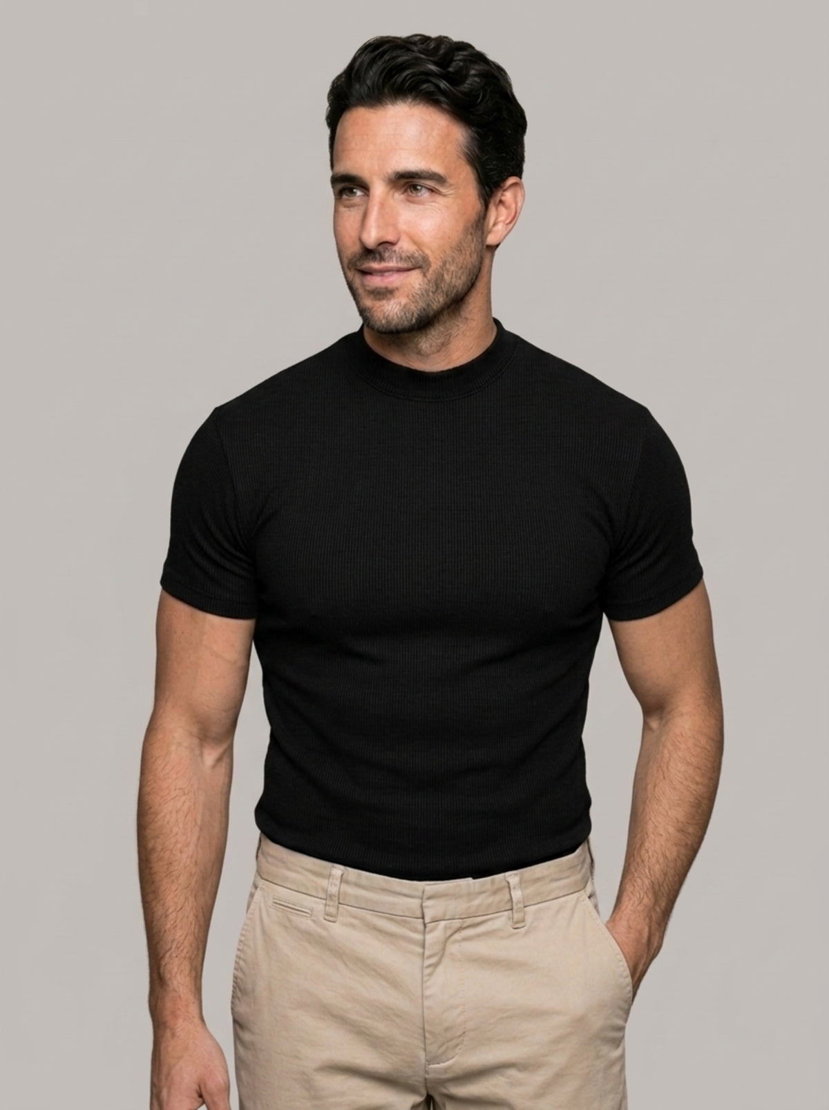 ISMAEL - Camiseta acanalada perkins™