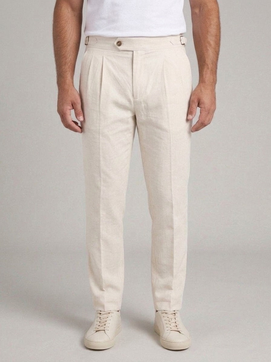 JEFF pantalones chinos vestir - lado