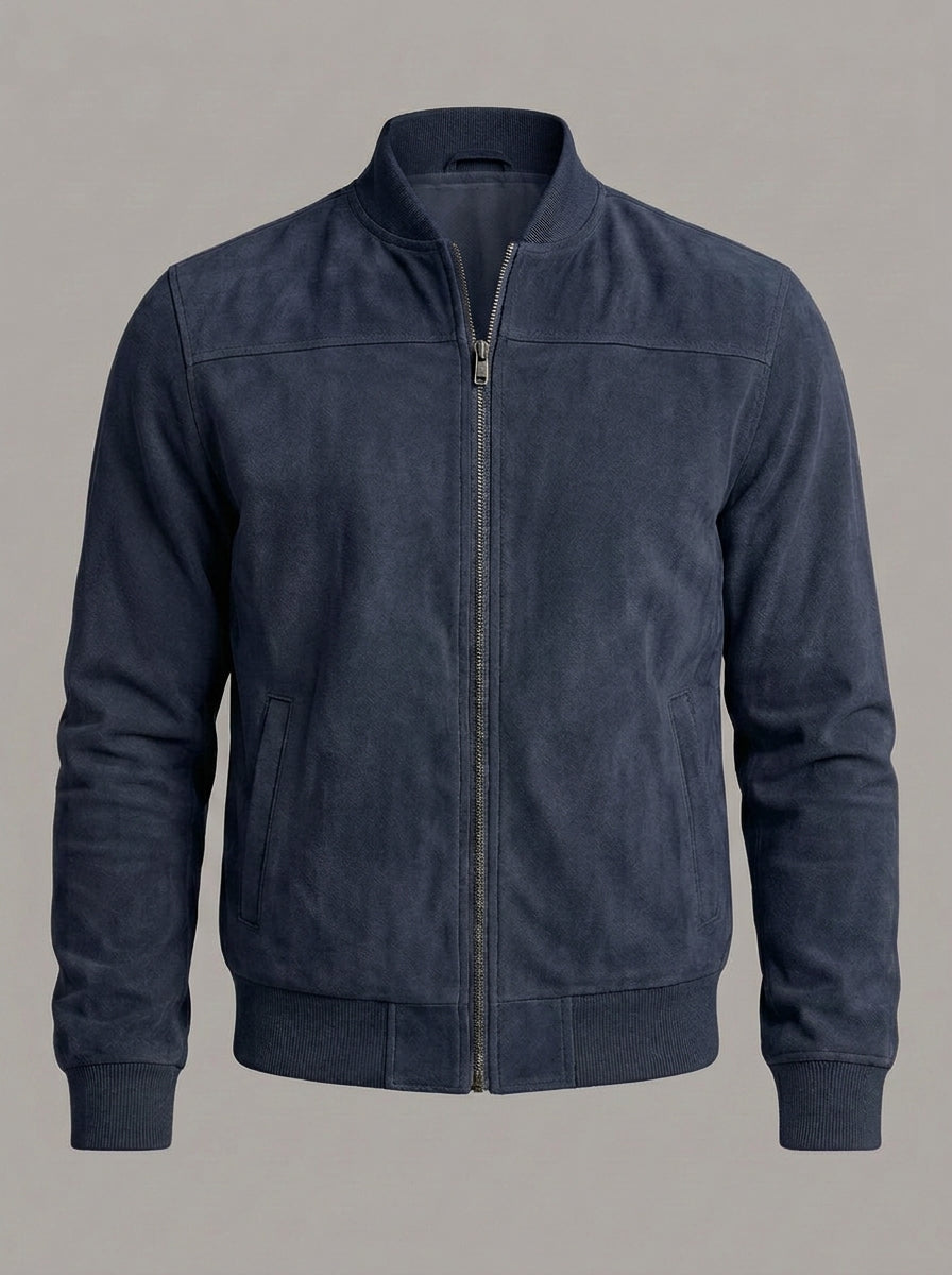GERARD chaqueta de ante - color azul marino