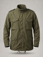 Chaqueta de campo tipo parka Gerardo en verde militar