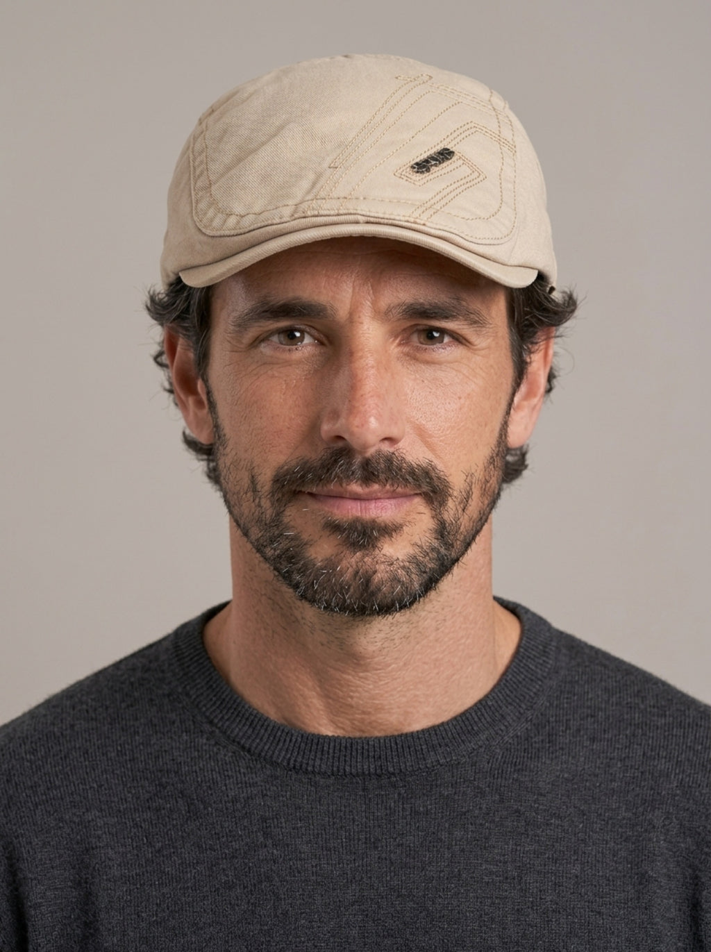 GONZALO gorra plana frente