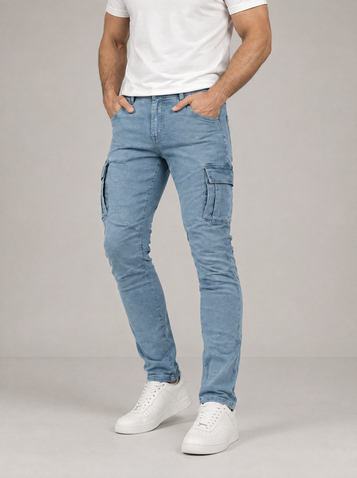 EMILIO - Vaquero cargo de corte slim™