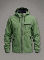 HUGO chaqueta cortavientos retro urbana - color verde