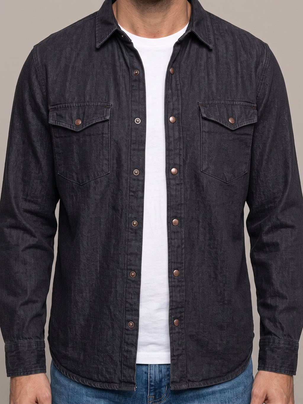 AITOR sobrecamisa vaquera - detalle