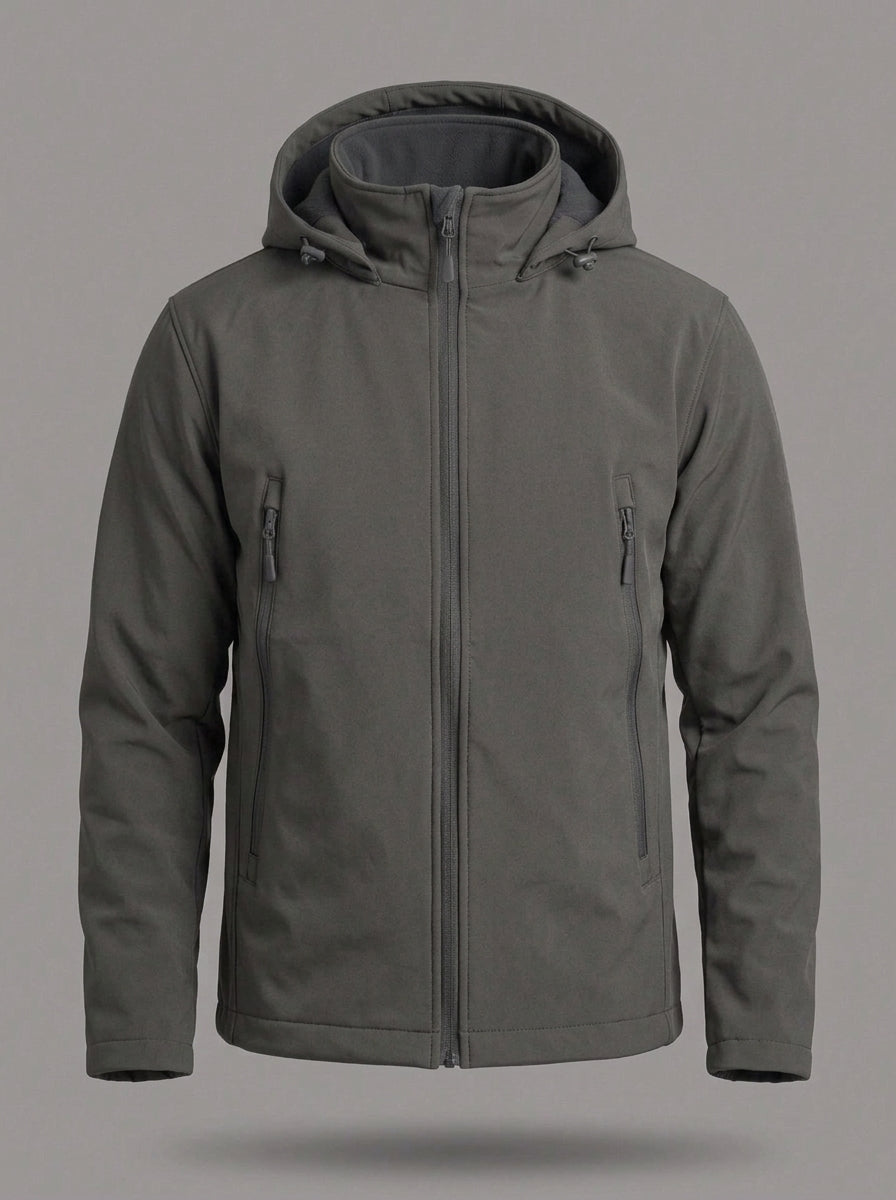 JUAN RAMÓN chaqueta cortavientos de montaña - color gris
