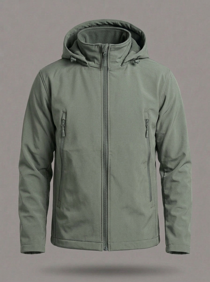 JUAN RAMÓN chaqueta cortavientos de montaña - color verde
