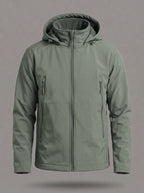 JUAN RAMÓN chaqueta cortavientos de montaña - color verde