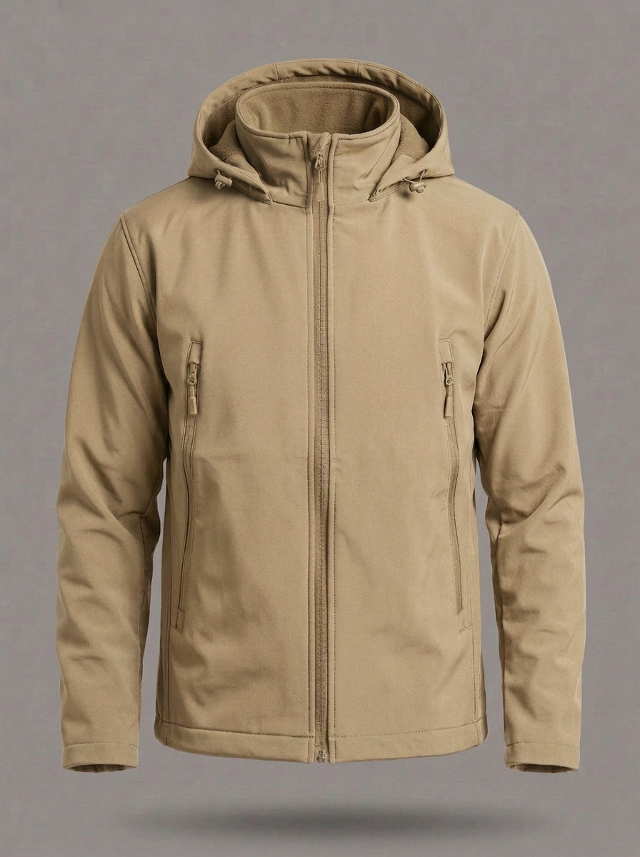 JUAN RAMÓN chaqueta cortavientos de montaña - color caqui