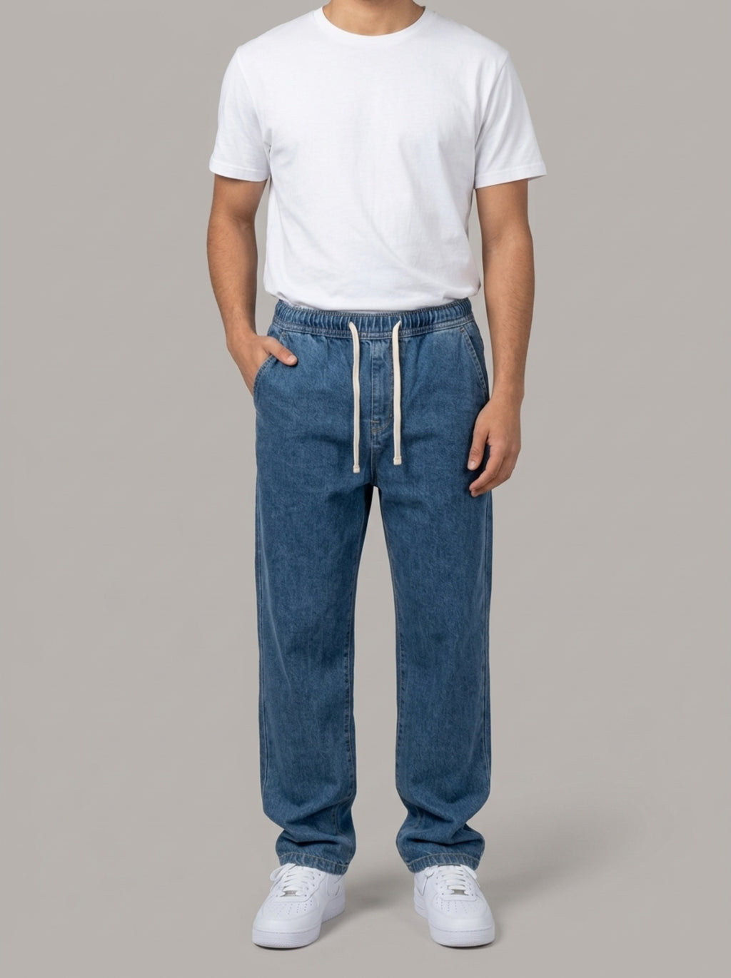 Ikki - Pantalon denim confort