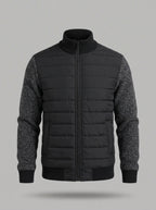ANDONI chaqueta acolchada con cuello alto - Negro