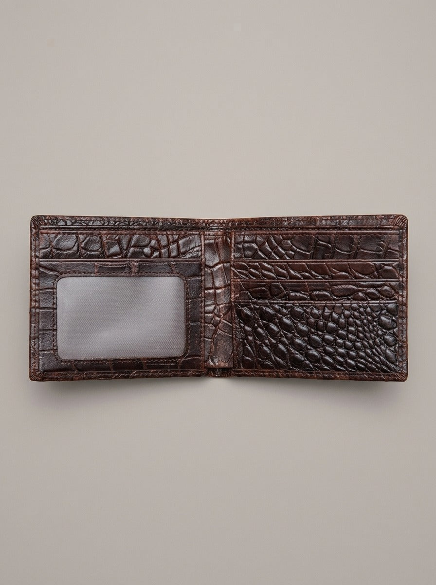 JOSEAN cartera efecto cocodrilo - interior