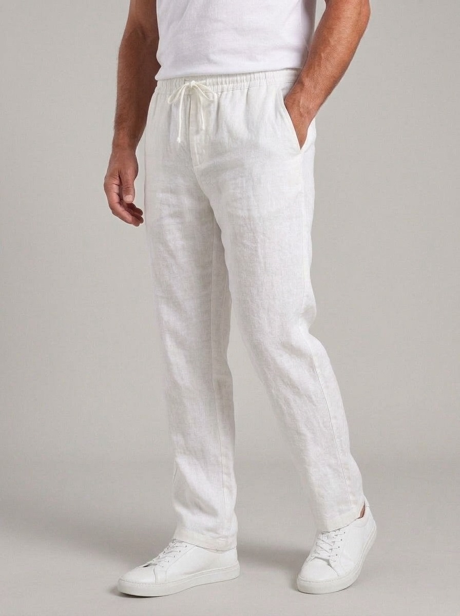 LUKA - Pantalones lino ibicenco™