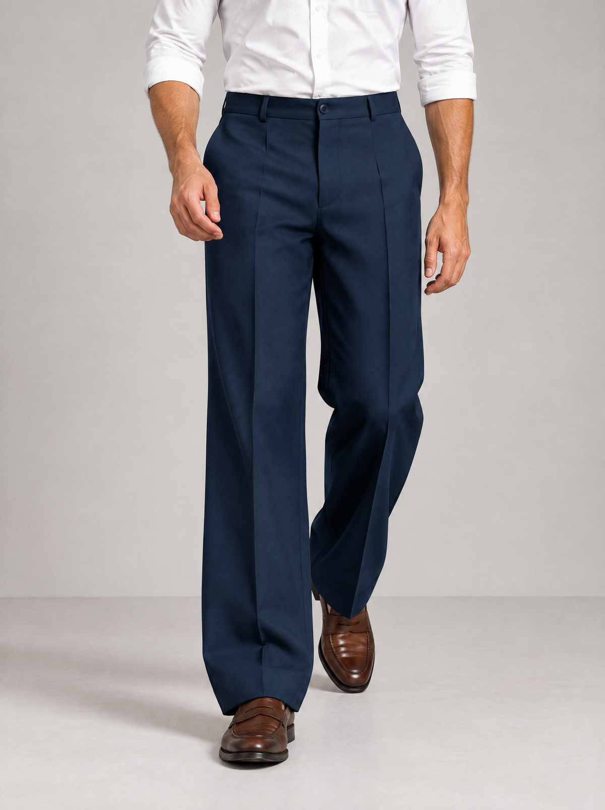 IMANOL - Pantalones vestir anchos™