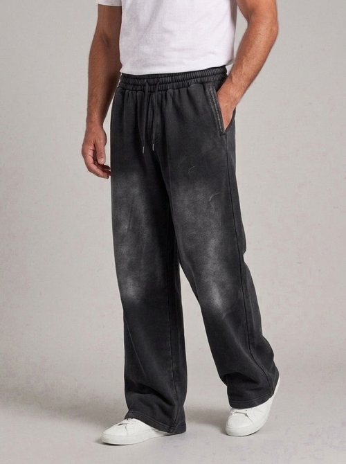 THIAGO - Pantalón ancho efecto lavado con cordón™