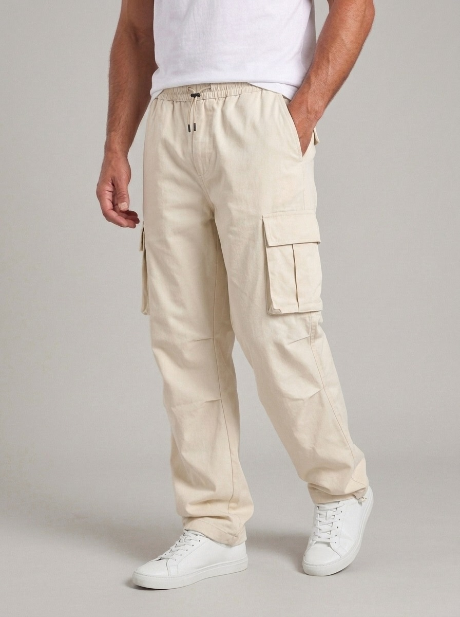 JAVI - Pantalón cargo holgado con cordón™