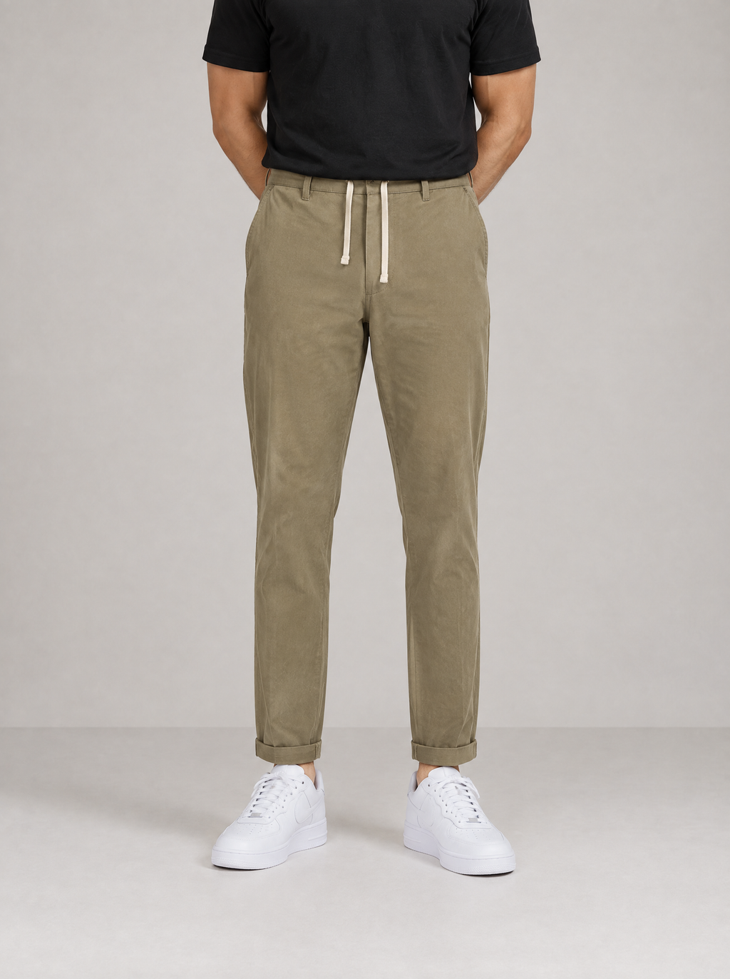 SERGI - Pantalón jogger de algodón