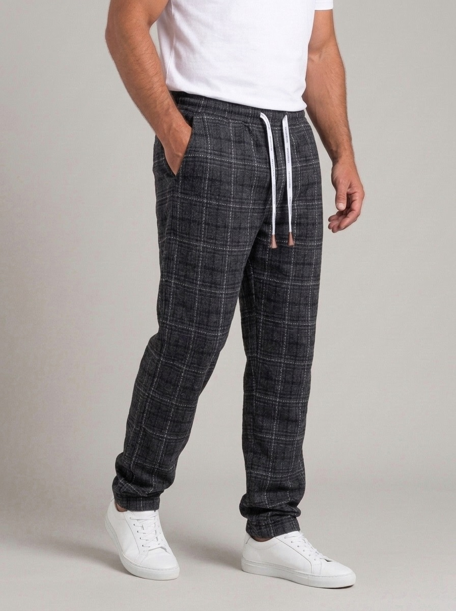 JOSÉ RAMÓN - Pantalón de cuadros