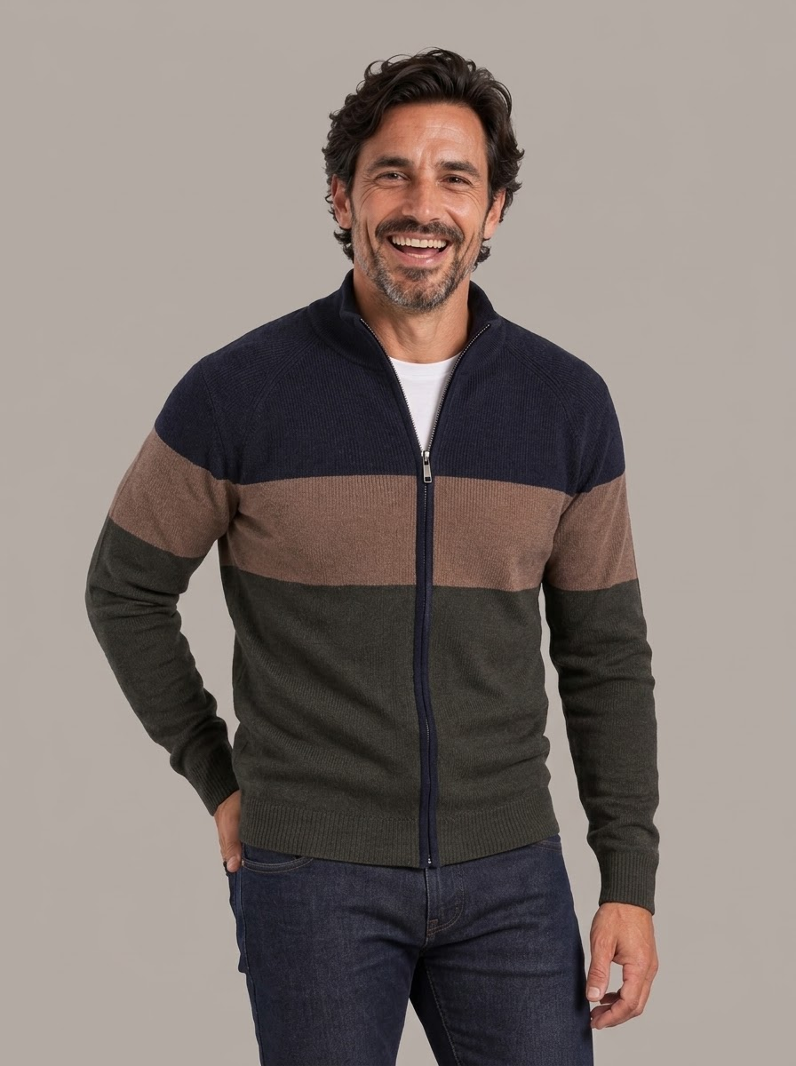 PABLO - Cárdigan de punto con cremallera™
