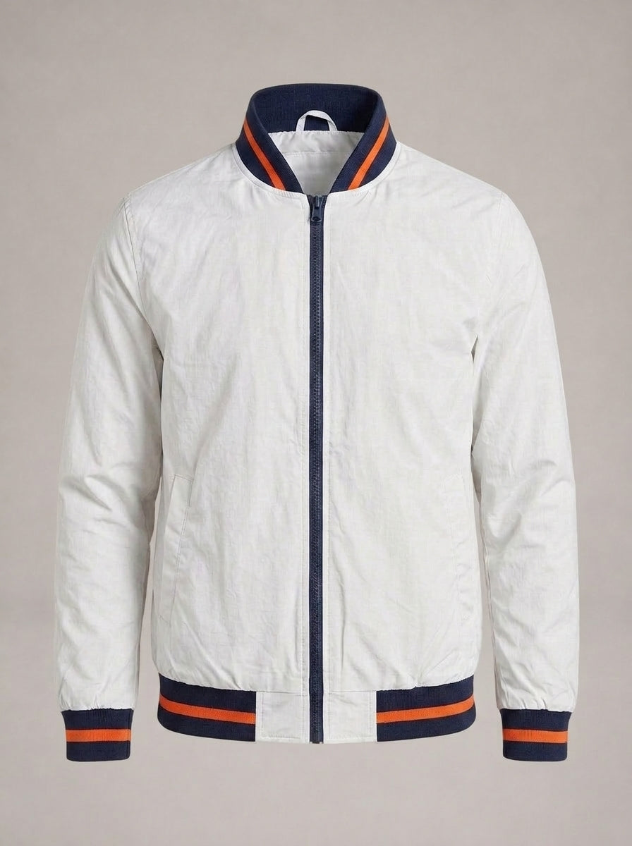 MANUEL ANTONIO chaqueta bomber urbana - Blanco