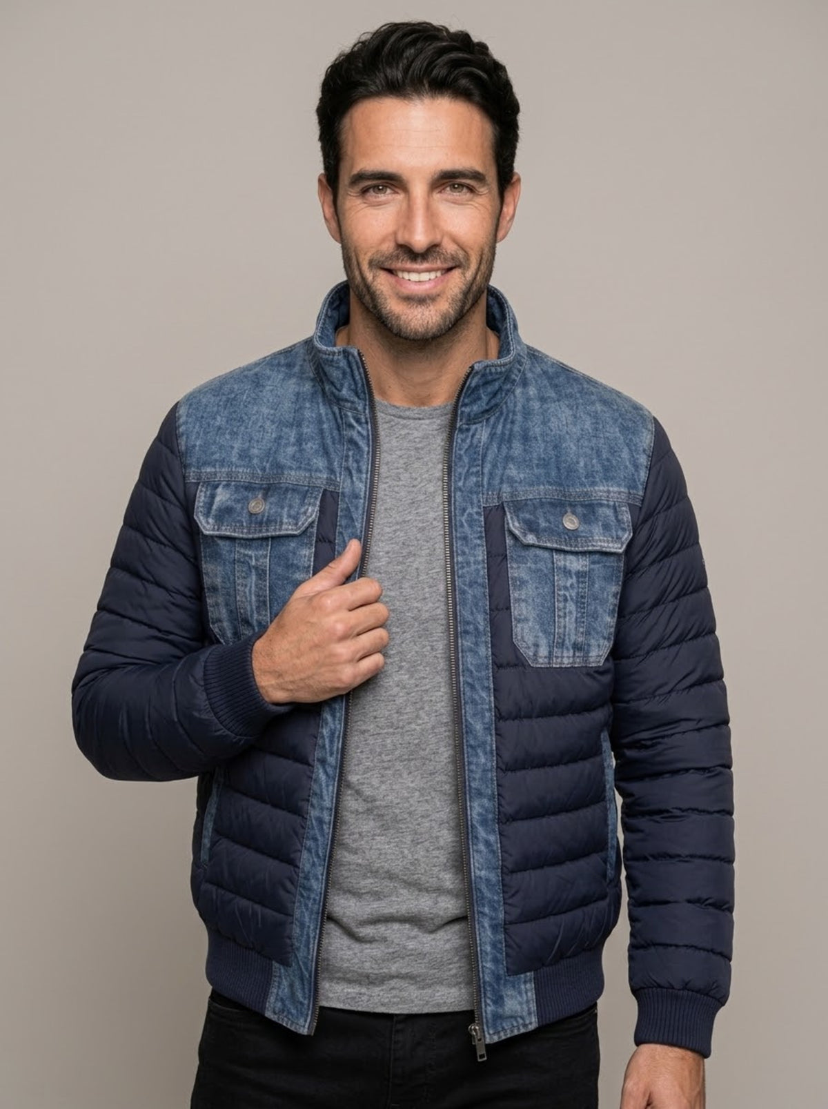SIMÓN - Chaqueta vaquera acolchada de entretiempo™