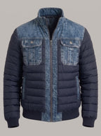 SIMÓN chaqueta vaquera acolchada - Azul