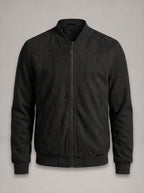MAIKEL bomber efecto ante - Negro
