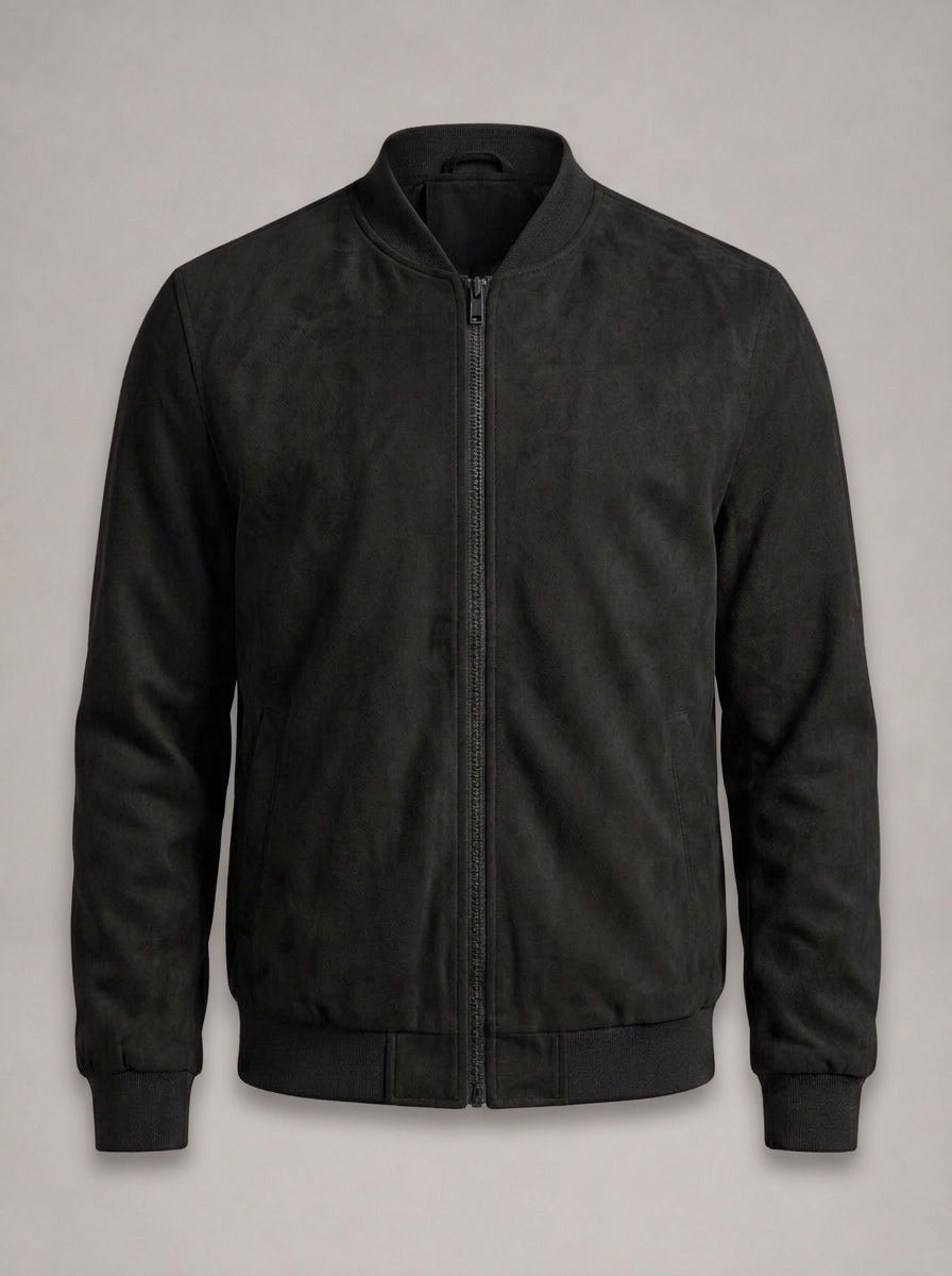 MAIKEL bomber efecto ante - Negro